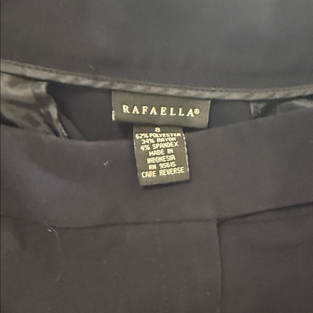 Rafaella Midnight Black Trousers